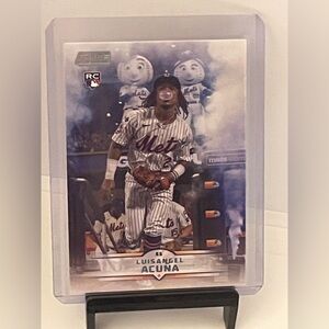 Luisangel Acuna 2024-25 Topps Stadium baseball rookie card